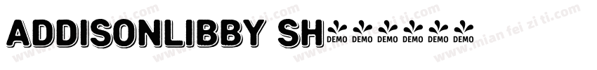 addisonlibby sh字体转换